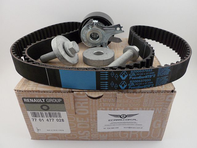 Комплект ГРМ Renault Kangoo 1.5DCi 01-/Clio 1.5 dCi 01-